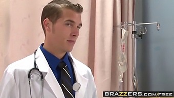 Dayna Vendetta And Chris Johnson Star In A Brazzers Video Featuring A Rough Exam And Spanking