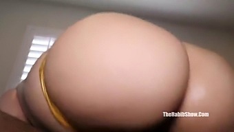 Black Guy Bones Montana Drills Phat Ass Booty Of Mexican Beauty Santana Red