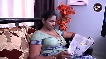 Huge-Breasted Aunty Engages In Homemade Sex