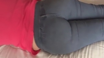Amateur Sperm Fills Big Ass With Milk
