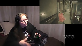 Playing Through The Second Part Of Strip Resident Evil 2