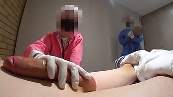A Two-Day Hospital Stay Turns Into A Handjob And Butt Massage Fetish