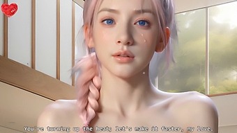Uncensored Hentai Joi With Wet Asian Waifu And Jiggling Tits In Pov