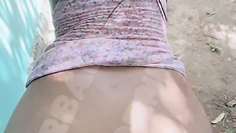 Amateur Babe With Big Tits Gets Fucked On The Street