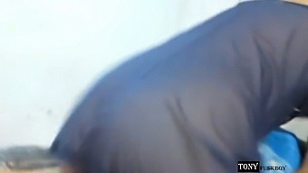 Me Watching My Comadre Enjoy Anal Sex And Give Me The Wrong Hole