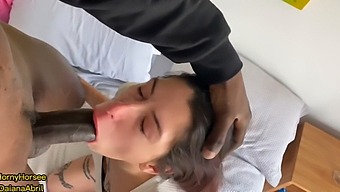 Interracial Sex With Muscular Black Man And Skinny Argentinian Girl