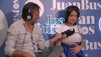 Pregnant Ambarprada With Big Breasts Controls The Sex Machine