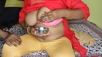 Neighbor Borrows Milk From Aunt And Drinks It On The Spot