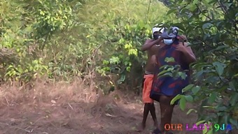 Bbw Gets Fucked Outdoors By A Bbc In A Bush