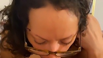 Anna Maria, A Mature Latina, Gives A Sloppy Blowjob - The Best!