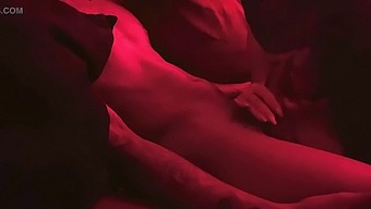 Submissive Male Experiences Intense Pleasure From Ball Bondage By Masked Dominatrix