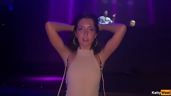 Hd Video Of A Young Woman Getting Pleasure In All Her Orifices In A Nightclub Restroom