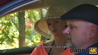 Blonde Beauty Gives A Sensual Blowjob To An Older Man In Hd