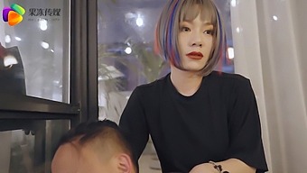 Jelly Media'S Chinese Original Domestic Video Features A Teen Tagged "Runaway Brothers And Sisters" In 91cm-073 With Nie Xiaoqian