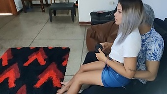 Almost Caught By Her Parents As I Pleasure My Lovely Stepdaughter-In-Law