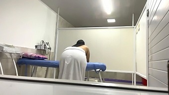 Overweight Patient Anesthetized And Captured In Medical Clinic