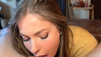 Intimate Pov Blowjob Leads To A Messy Finish