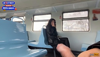Katty West'S Public Train Adventure And The Subsequent Cumwalk